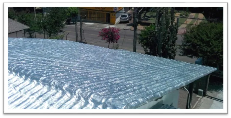 Instalação de Manta em Telhado